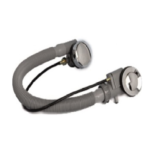 Alliance Luxary BATH Pop Up Waste (Overflow Twist Style - For Baths Up to 10mm Thick)