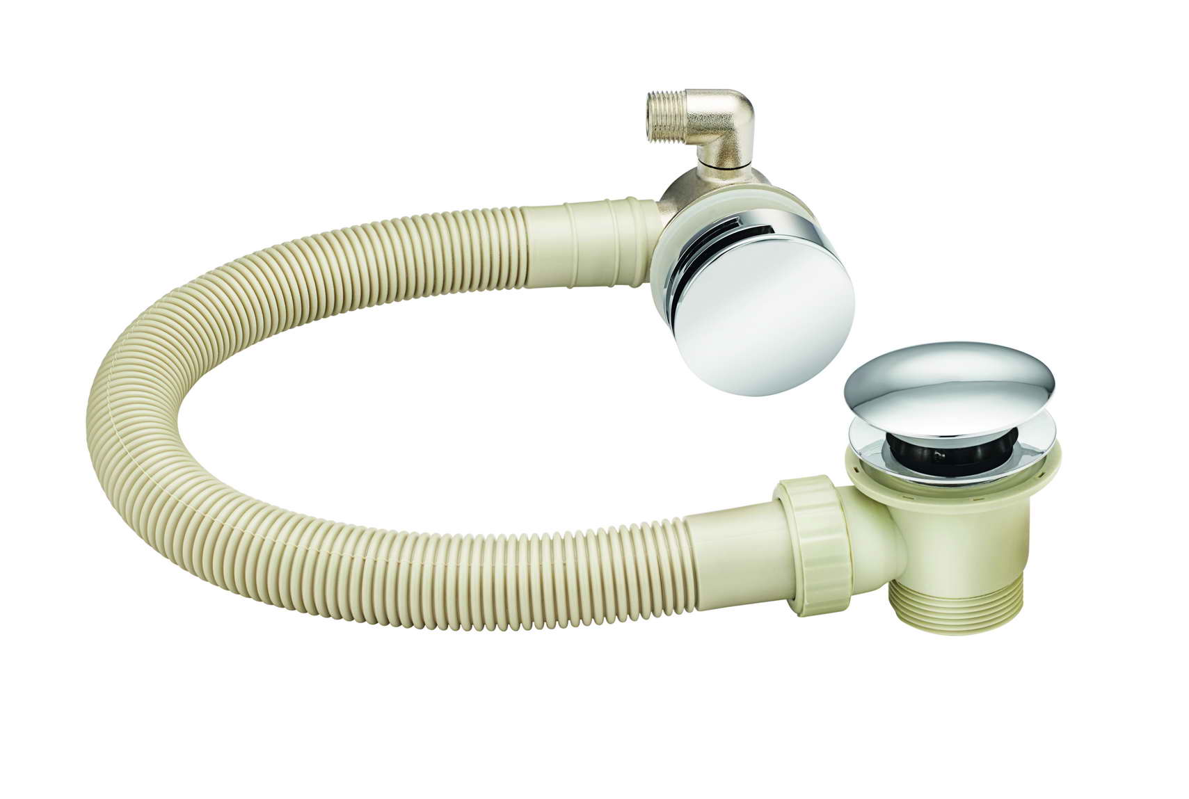 Alliance Asp Bath Combi Filler (Round) Click Waste and Overflow