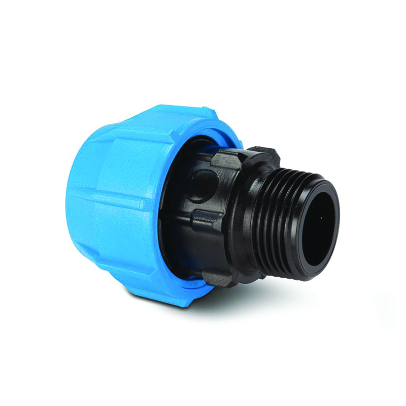 Polypipe Polyfast MDPE Male Adaptor Straight - 20mm x 1/2in BSP