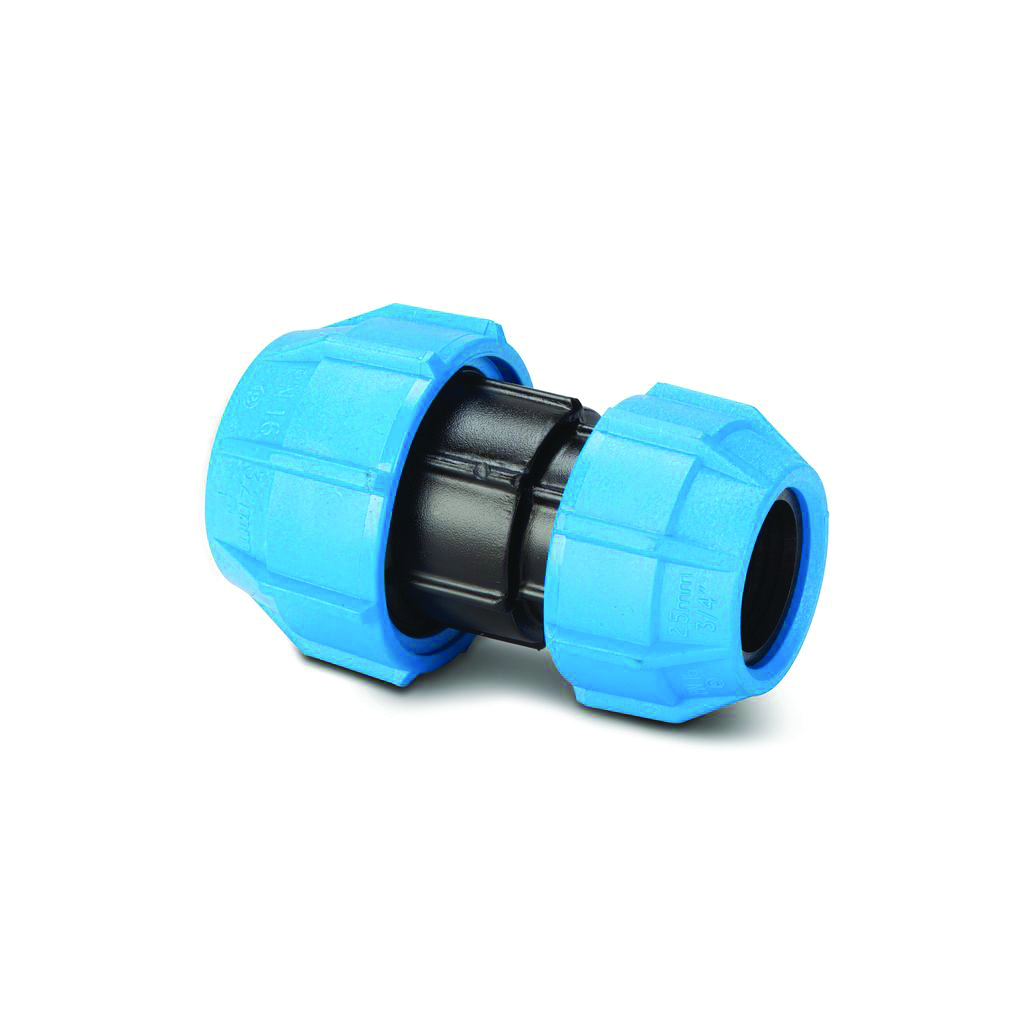 Polypipe Polyfast MDPE (Mains Water) Reducing Coupling - 25mm x 20mm