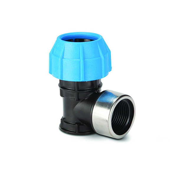 Polypipe Polyfast MDPE (Mains Water) Female Elbow 90 Degree - 20mm x 1/2in BSP