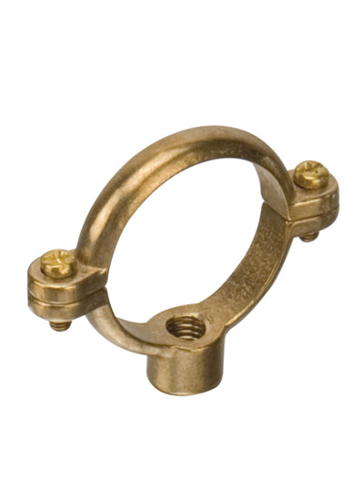 A07 Cast Brass Single Ring Clip (Munsen Ring) - 35mm