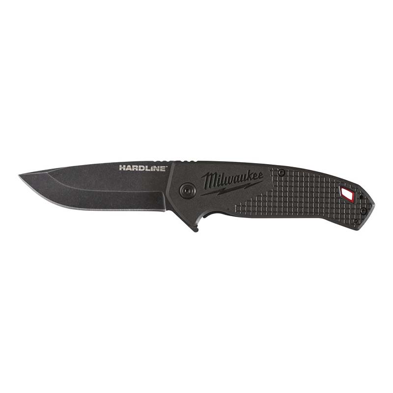 Milwaukee Hardline Folding Knife - Smooth Blade - 48221994