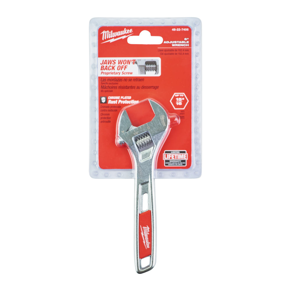 Milwaukee 6in Adj Wrench - 48227406