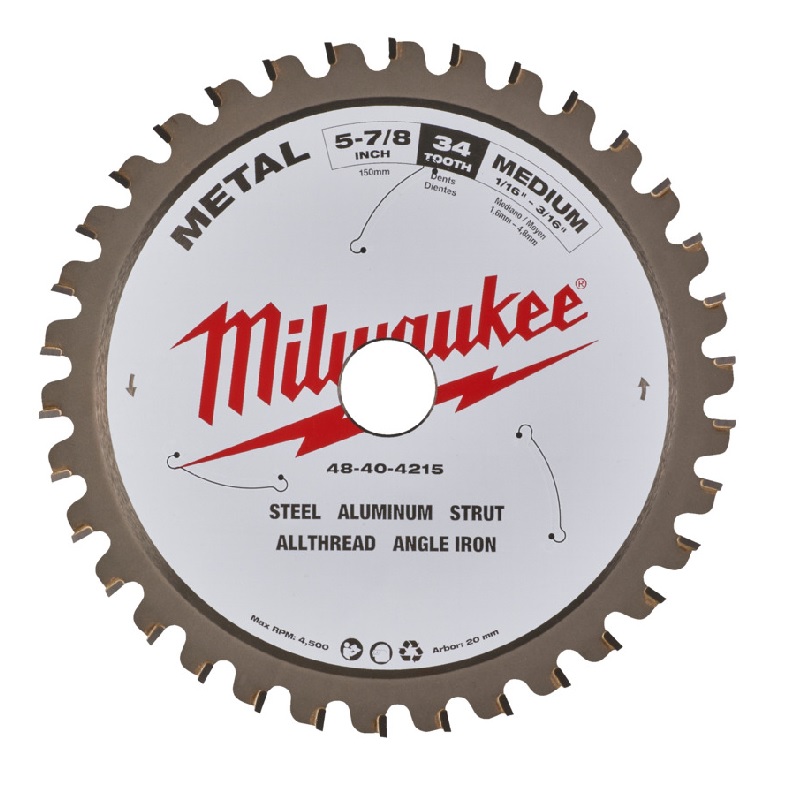 Milwaukee Circular Saw Blade Metal 135 x 20 x 30mm