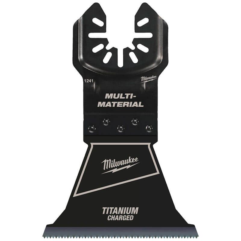 Milwaukee 48851241 64mm Open-Lok Multi-Material Titanium Charged Muti-Tool Blade
