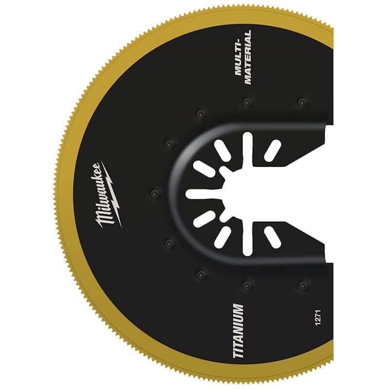 Milwaukee 48851271 90mm Open-Lok Multi-Material Titanium Muti-Tool Blade