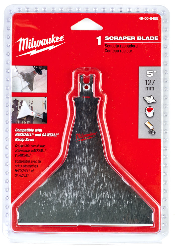 Milwaukee Hackzall Blade Scraper 125mm - 49005455