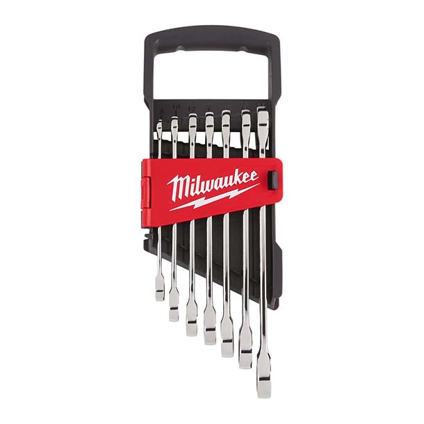Milwaukee Max-Bit Imperial Combination Spanner Set 7 Piece - 4932471339