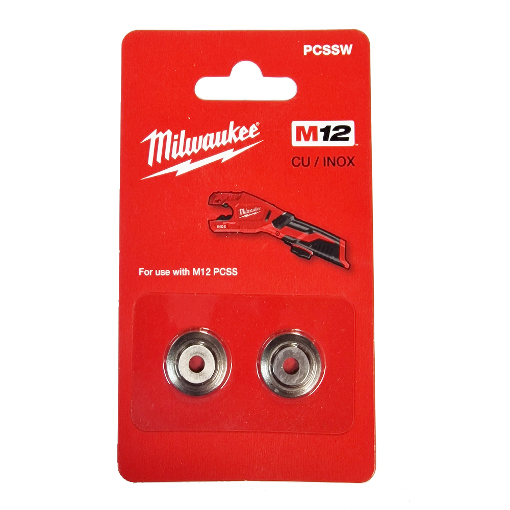 Milwaukee M12PCSS 12V Stainless (Inox) Pipe Cutter Cutting Wheels 2pk
