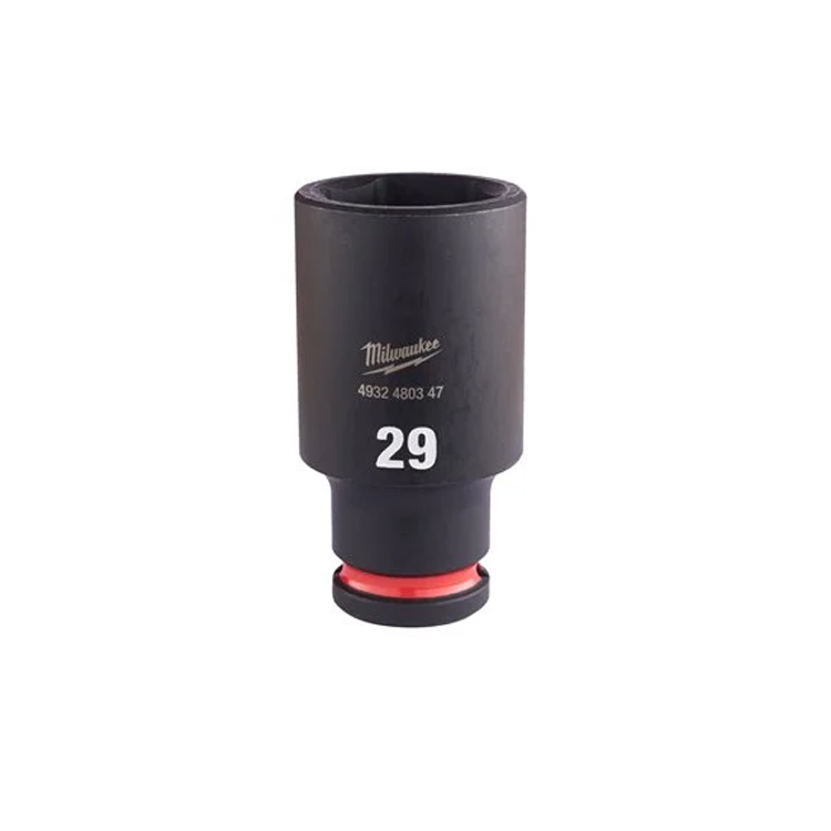 Milwaukee 28mm 1/2in Shockwave Impact Duty - Impact Socket Deep - 4932480346