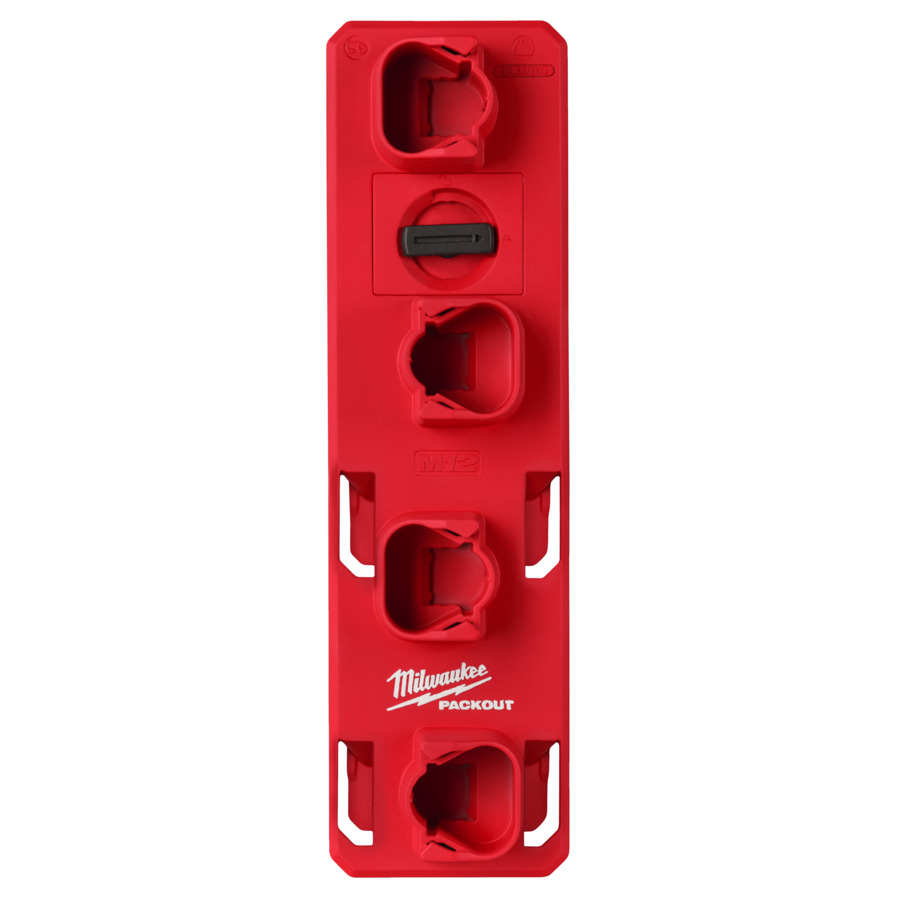 Milwaukee 4932480708 Packout Shop Storage - M12 Battery Holder
