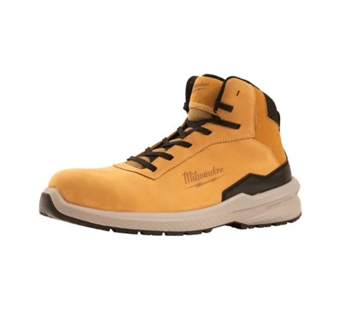 Milwaukee Flextred Footwear 4932493740 - S3S Mid Cut Boot - Beige - Size 3