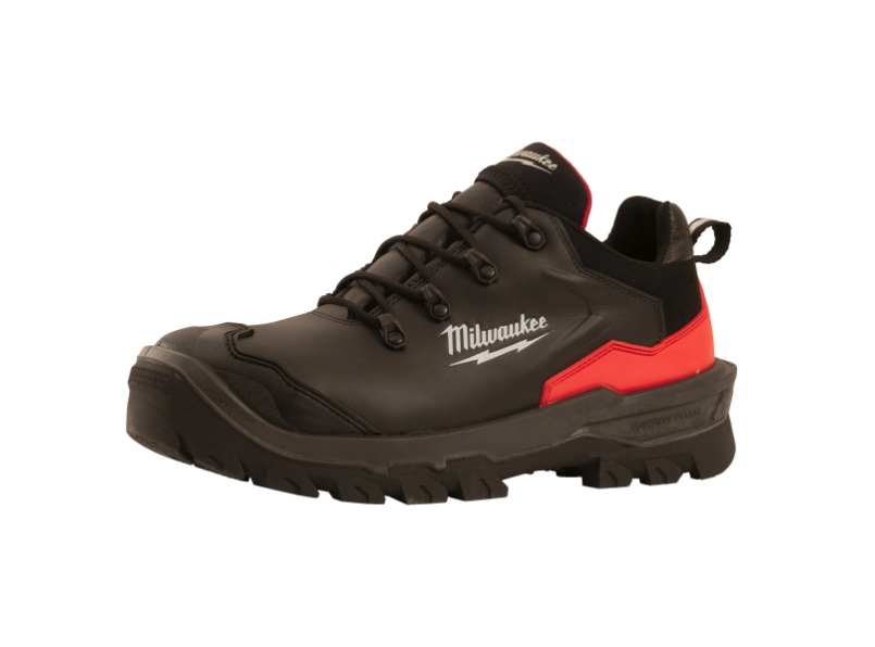 Milwaukee Armourtred Footwear - S3S Low Cut Trainer - Black - Size 10