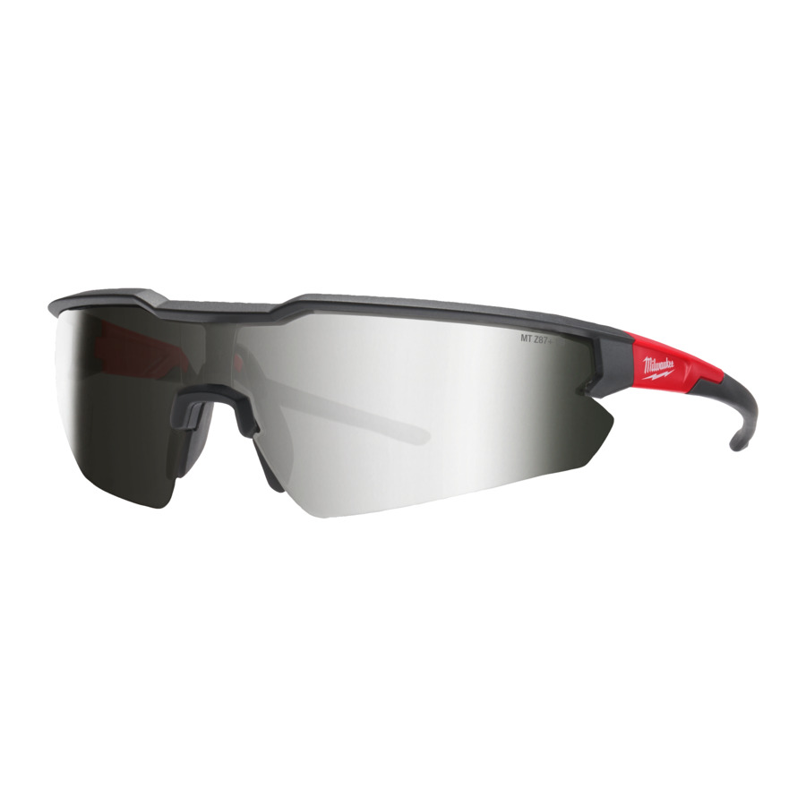 Milwaukee 4932498365 Enhanced Safety Glasses - Silver Mirror Lense