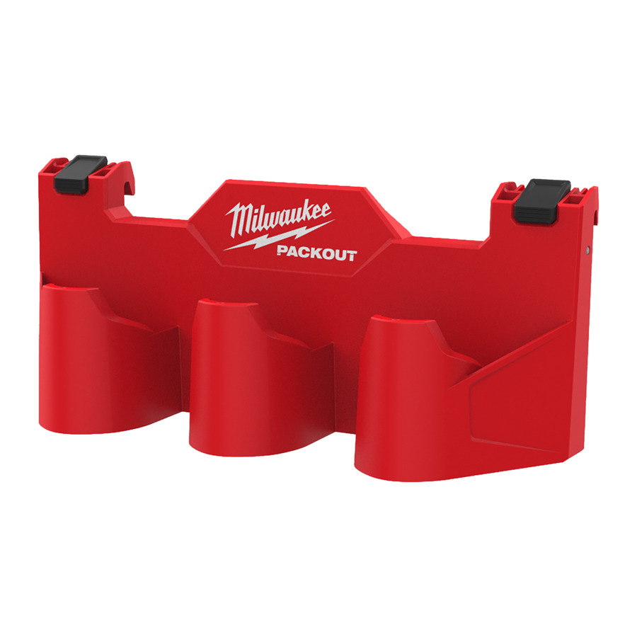 Milwaukee 4932498646 Packout Shop Storage - M12 Side Mount Battery Rack