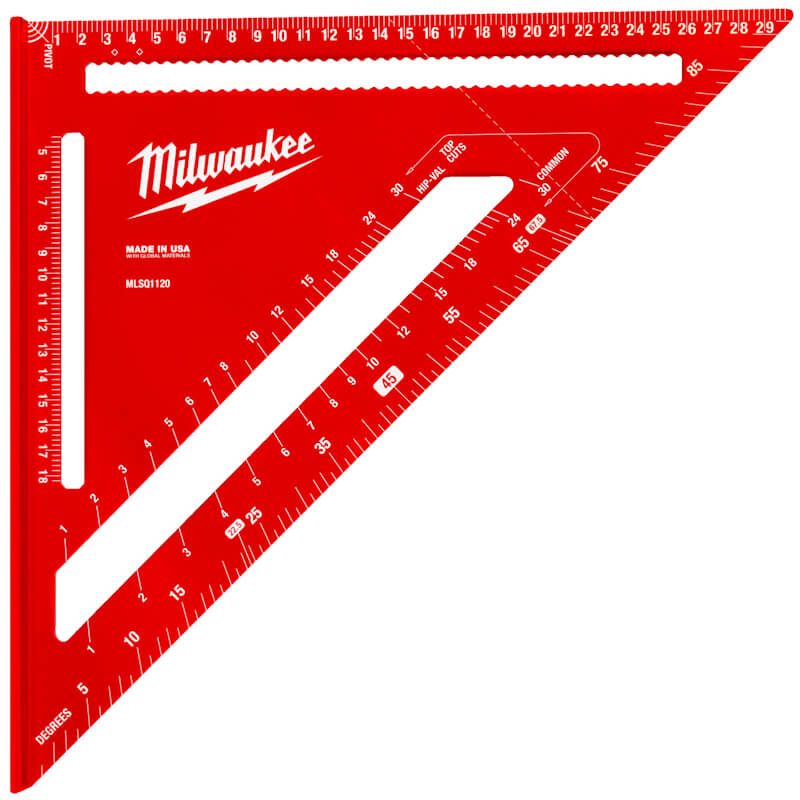 Milwaukee 4932498717 30cm Aluminum Rafter Square Metric
