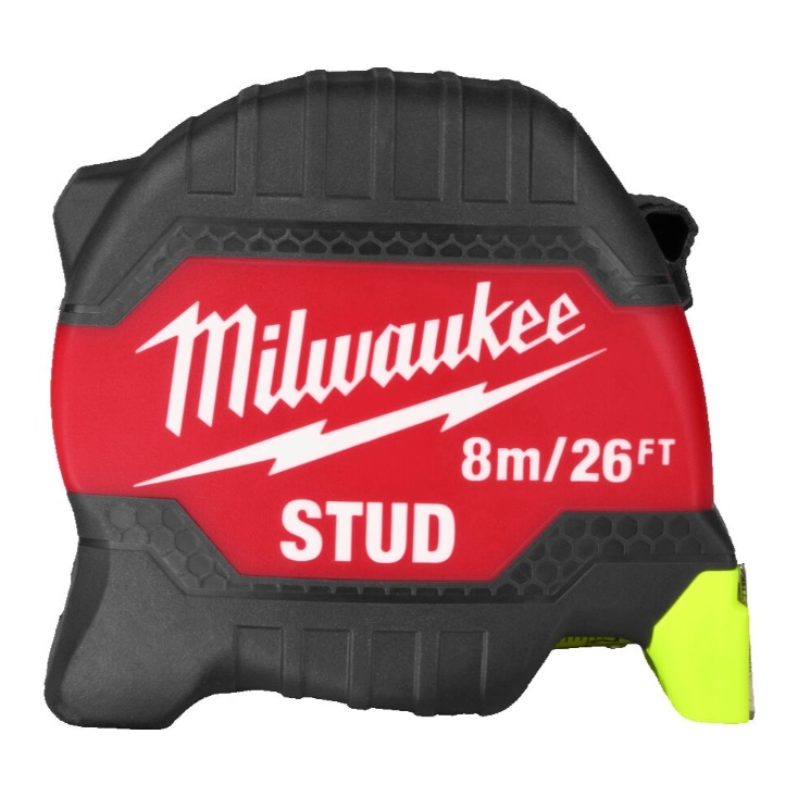 Milwaukee 4932498766 Stud Gen3 Tape Measure Metric/Imperial 8m/26ft