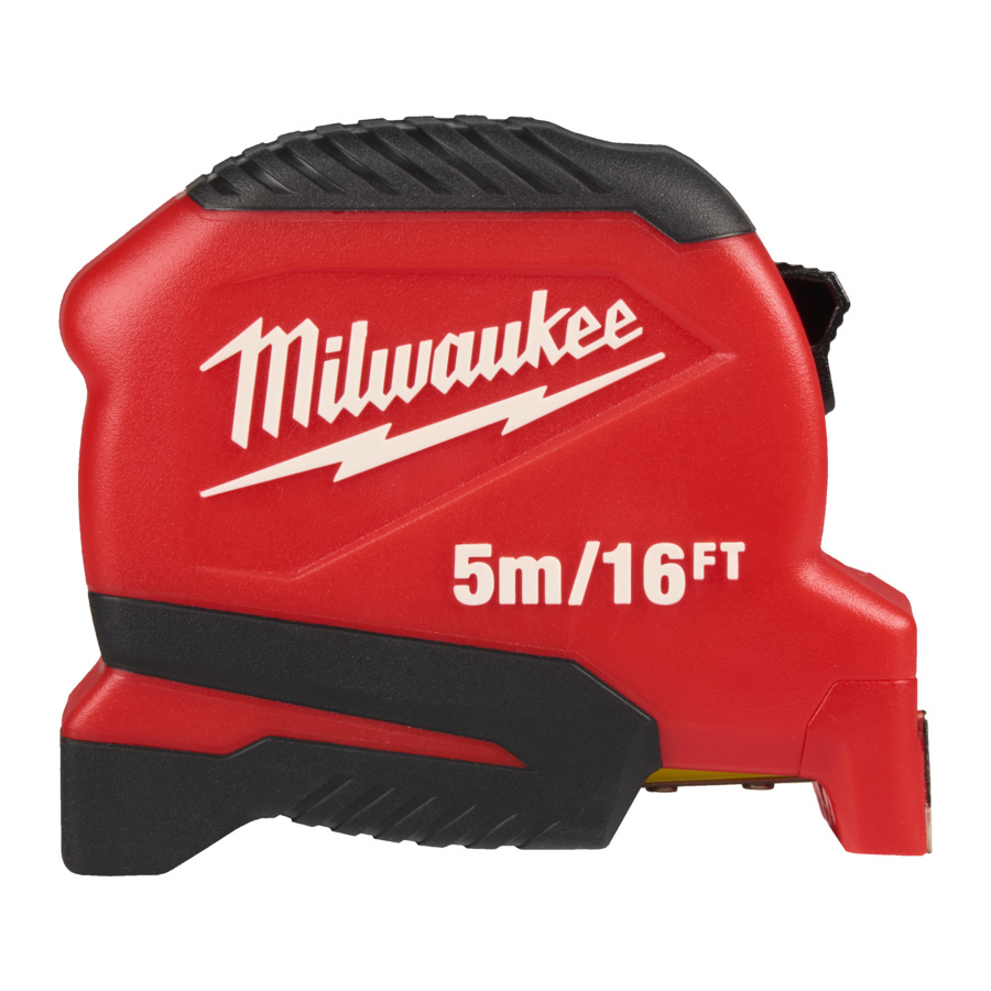Milwaukee 4932498779 Compact Gen2 Tape Measure Metric/Imperial 5m/16ft
