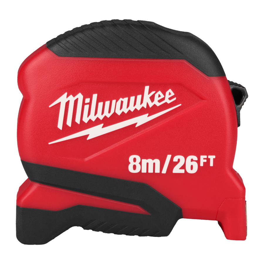 Milwaukee 4932498781 Compact Gen2 Tape Measure Metric/Imperial 8m/26ft