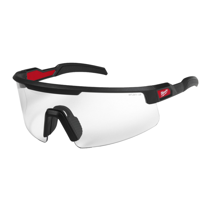 Milwaukee 4932500721 Large Format Clear AS/AF Safety Glasses