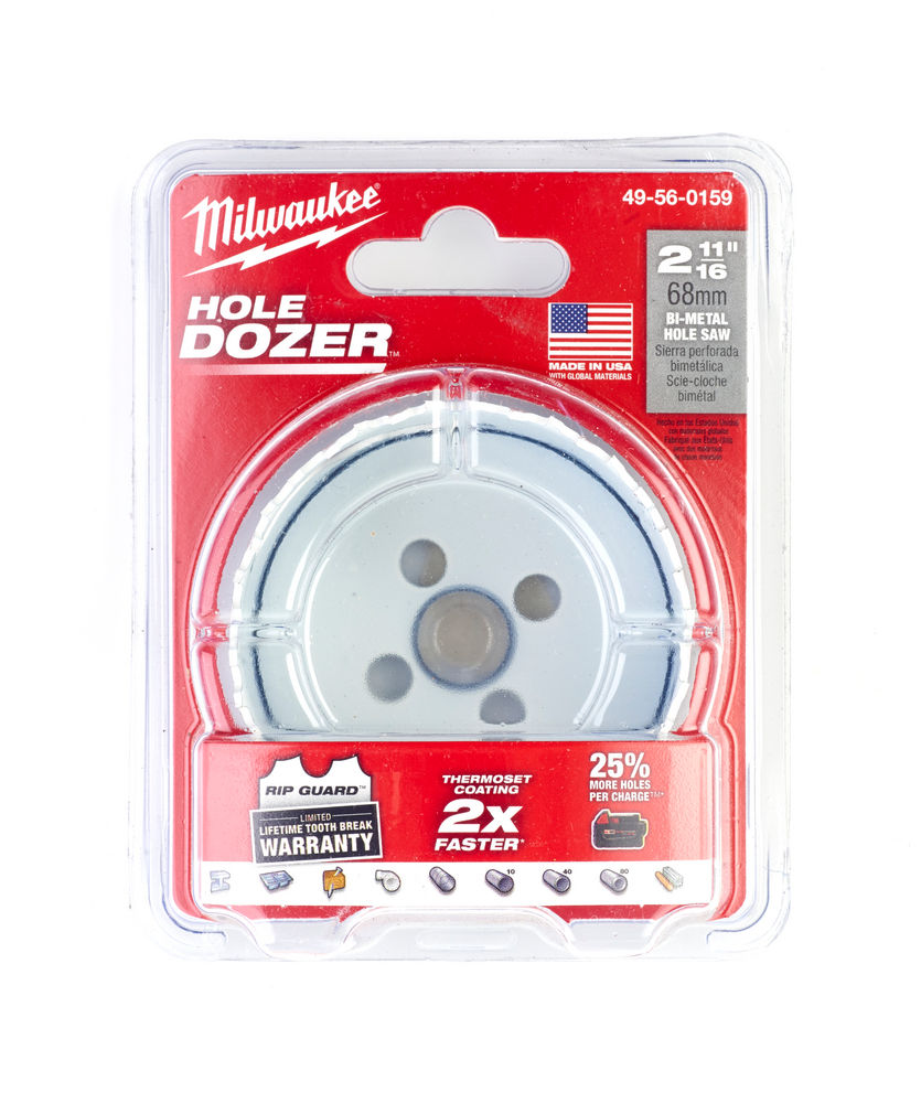 Milwaukee Bi-Metal Holesaw 68mm (Hole Dozer)