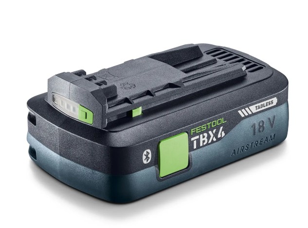 Festool 578745 18v 4.0ah AirStream Li-Ion Battery Pack & Bluetooth TABLESS