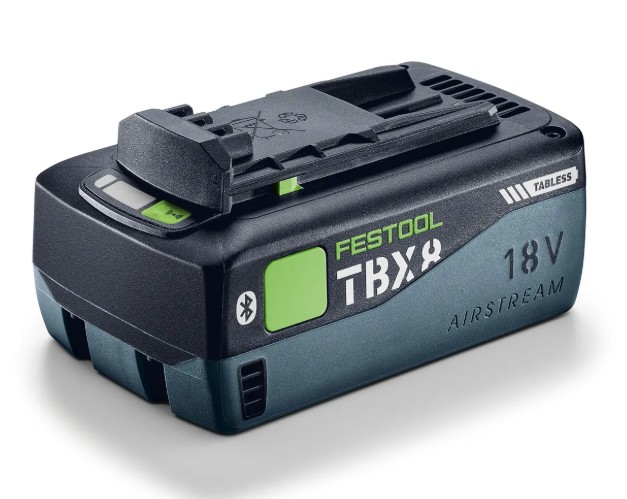 Festool 578746 18v 8.0ah AirStream Li-Ion Battery Pack & Bluetooth TABLESS