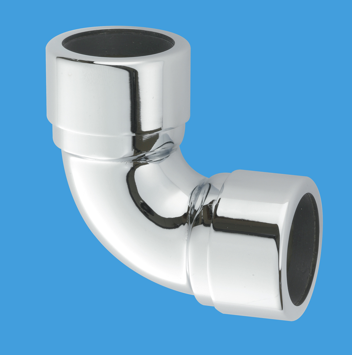 McAlpine 35mm 90 Degree Elbow Chrome Plated Compression