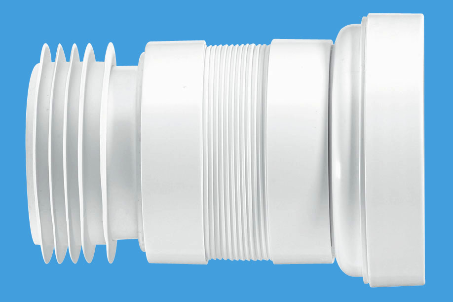 McAlpine Flexi Pan Connector 100-160mm (110mm Outlet)