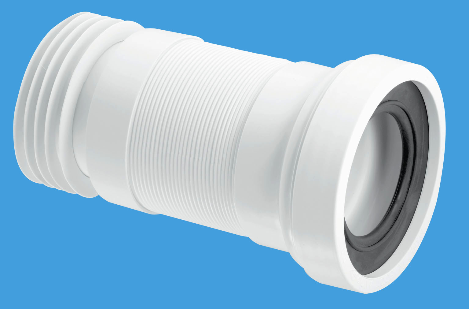 McAlpine Flexi Pan Connector 140-310mm (110mm Outlet)