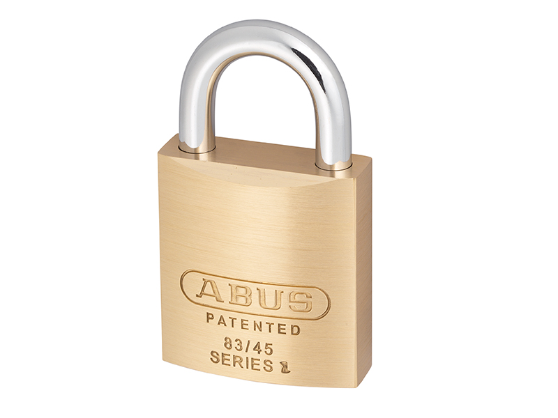 ABUS Mechanical 83/45mm Brass Body Padlock Carded ABU8345C