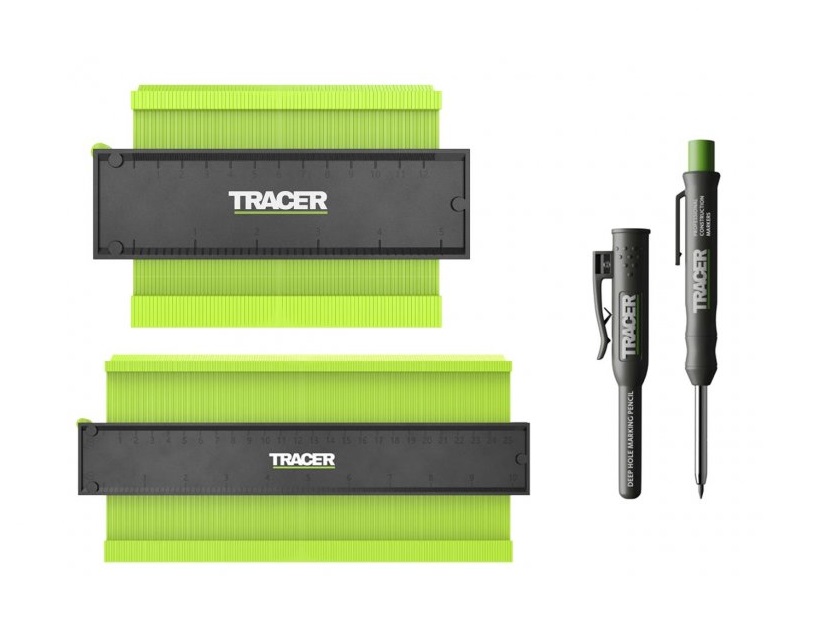 Tracer Procontour Profile Gauge Pack 130mm & 250mm + ADP2 Deep Pencil - ACG3