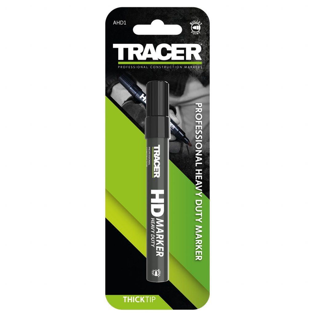 Tracer Heavy-Duty Marker - Black - AHD1