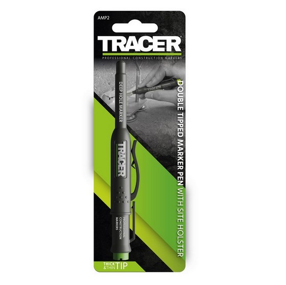 Tracer Double Tipped Permanent Marker Pen & Site Holster - AMP2