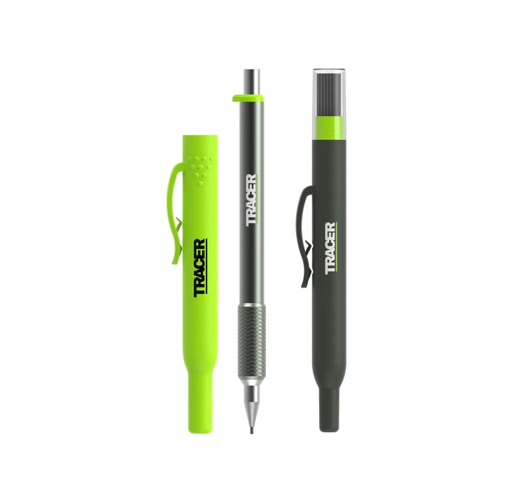 Tracer Pro Series Precision Construction Pencil + Leads, APPK1-PRO