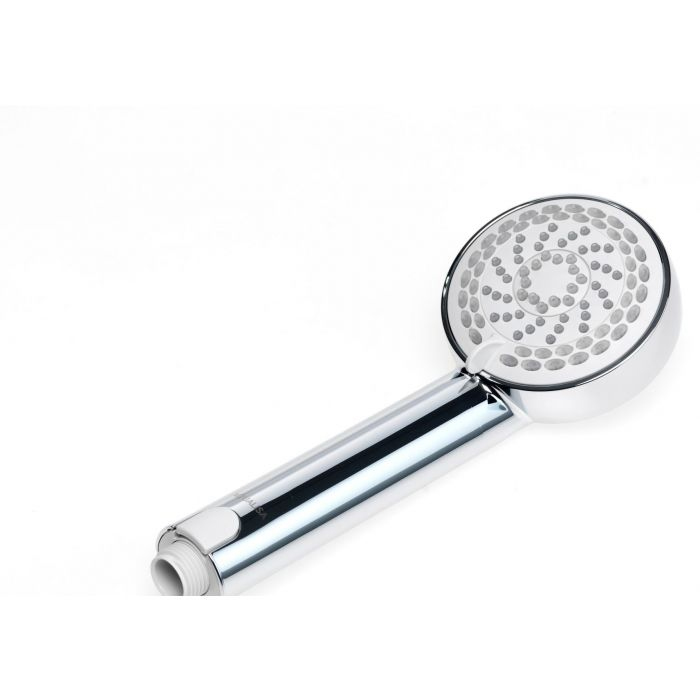 Aqualisa Harmony Shower Head 90mm 4 Spray Patterns Chrome / Light Grey