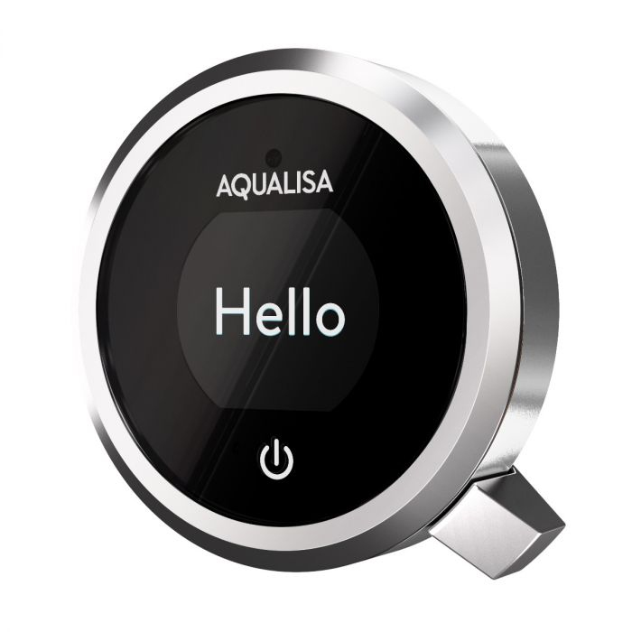 AQUALISA QUARTZ SMART TOUCH EXPOSED DUAL OUTLET SHOWER WITH ADJUSTABLE