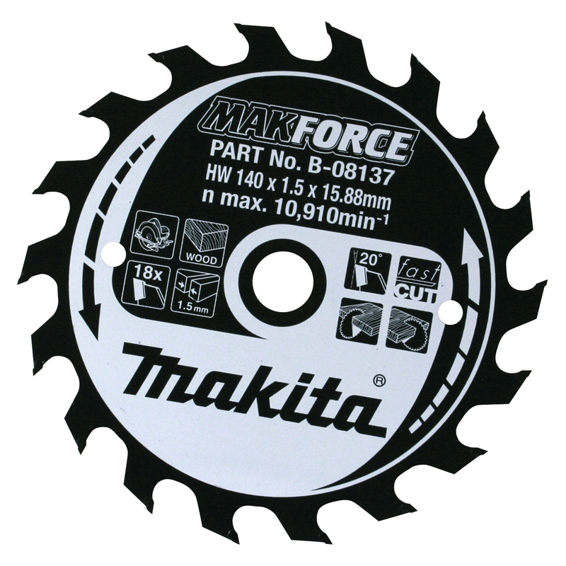 Makita MAKFORCE 190mm x 30mm x 40 Teeth