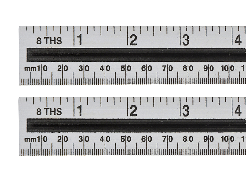 BlueSpot Tools Aluminium Ruler 150mm (6in) B/S33930