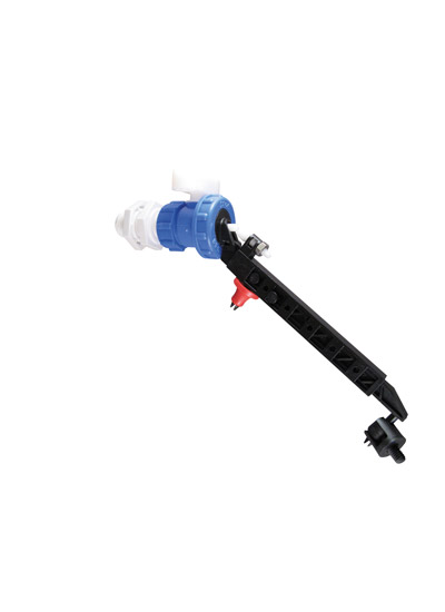Opella Side Inlet Filling Valve 1/2in With Adj Arm
