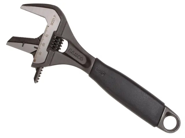 Bahco 9031P Ergo Reverse Jaw Adj Wrench 200mm (8in)