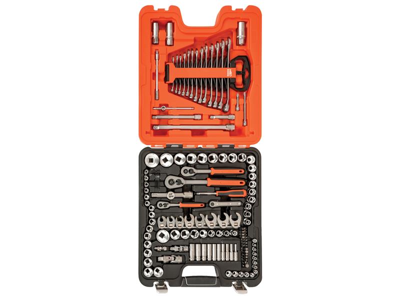 Bahco 138 Piece Mixed Drive Socket &amp; Spanner Set - BAHS138