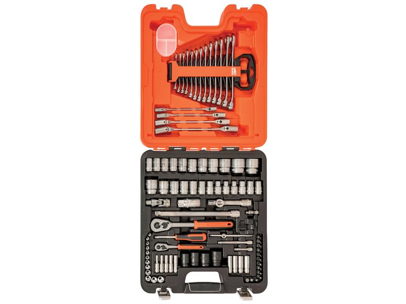 Bahco 94 Piece Assorted Socket &amp; Spanner Set - BAHS877