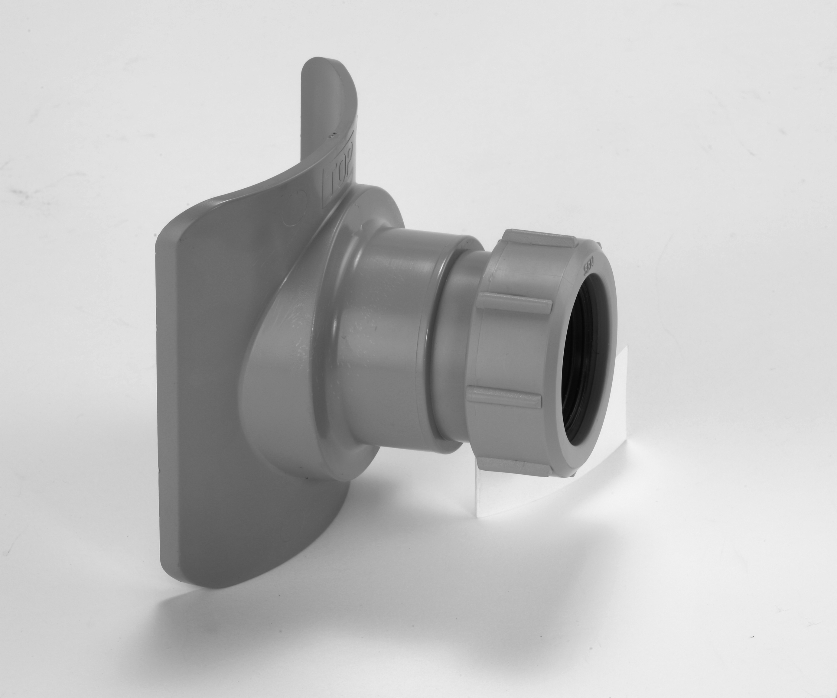 McAlpine Mechanical Boss Connector 4in/110mm x 1.1/4in - Grey