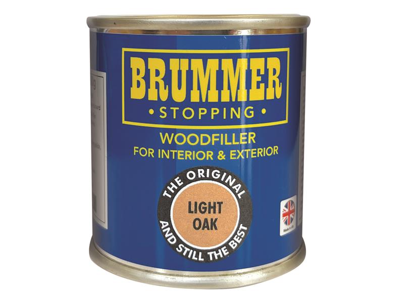 Brummer Wood Filler Light Oak 250g BRUBM30403
