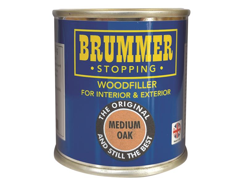 Brummer Wood Filler Medium Oak 250g BRUBM30405