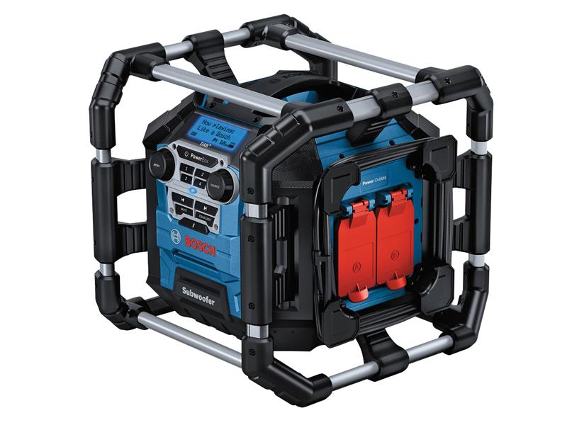 Bosch GPB 18V-5 SC Professional Robust Bluetooth/DAB+ Radio 240V &amp; Li-ion Bare Unit BSH6014A4170