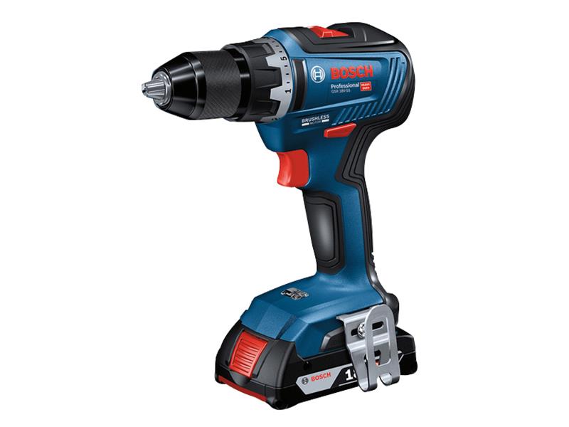 Bosch GSR 18V-55 Professional Drill Driver 18V 2 x 2.0Ah Li-ion BSH6019H5271
