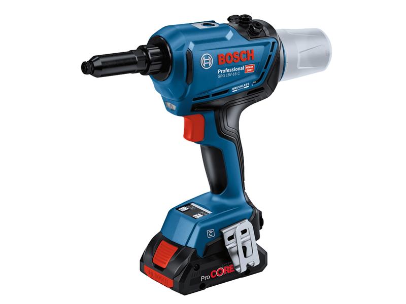 Bosch GRG 18V-16 C Rivet Gun 18V 2 x 2.0Ah Li-ion BSH6019K5071